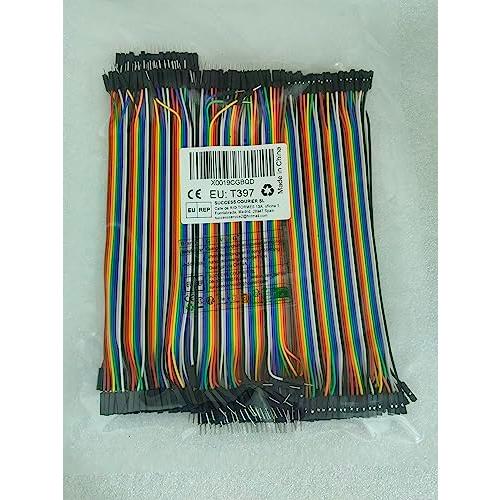 GTIWUNG 240個 ブレッドボードジャンパー デュポンワイヤケーブルキット オス-メス オス-オス メス-メス ジャンパー線 20CM 4 |  | 05