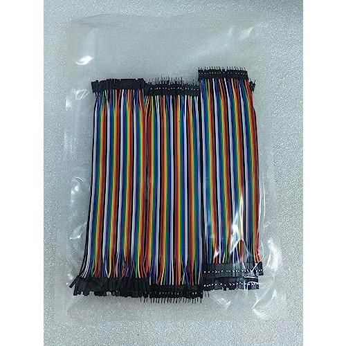 GTIWUNG 240個 ブレッドボードジャンパー デュポンワイヤケーブルキット オス-メス オス-オス メス-メス ジャンパー線 20CM 4 |  | 06
