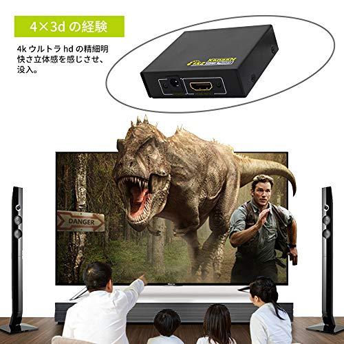 KanaaN HDMIスプリッター 1入力2出力 1080p hdmi切替器 1入力 Full UHD/HD 1.4b 2-fach / 2-p |  | 04