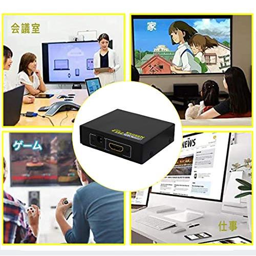 KanaaN HDMIスプリッター 1入力2出力 1080p hdmi切替器 1入力 Full UHD/HD 1.4b 2-fach / 2-p |  | 05