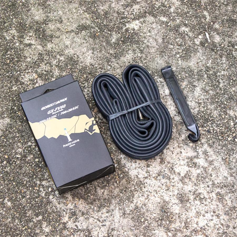 GORIXゴリックス チューブ 700c サイクルチューブ タイヤチューブ 700x23〜25C / 700x28/32C 仏式 60mm GX |  | 02
