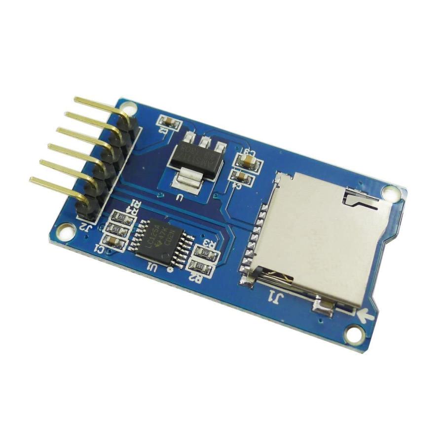 KKHMF 2個 マイクロSDストレージボード TFカードシールドモジュール SPIインタフェース Arduinoに対応 |  | 05