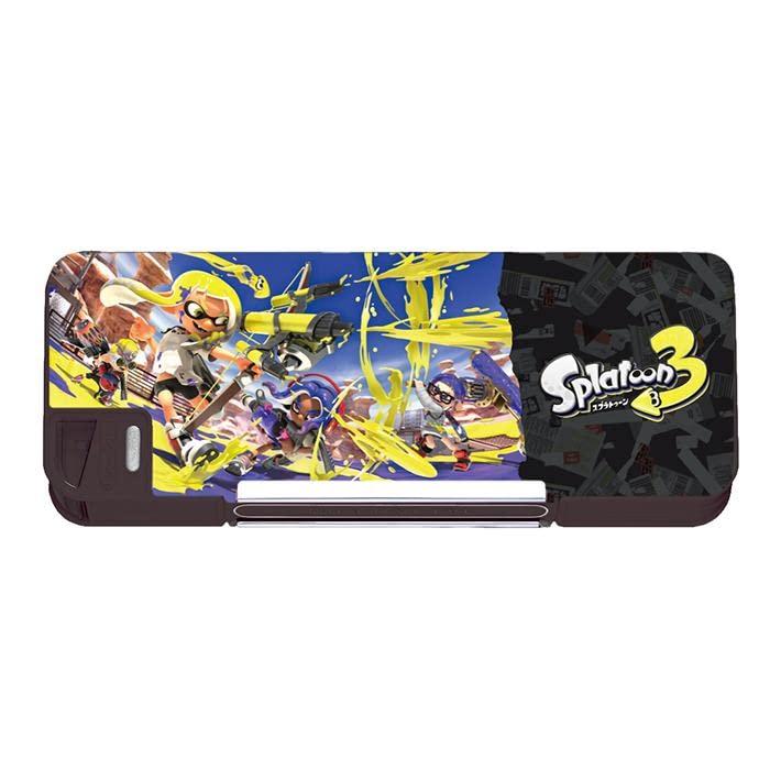 三菱鉛筆 スプラトゥーン3筆箱両面開きソフト ペンケース/新入学 | 
