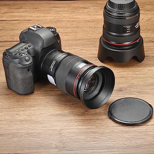 PATIKIL 39 mmレンズフード 広角 反射防止 内部フード キャップとクリーニングクロス付き カメラレンズ用 ブラック |  | 05