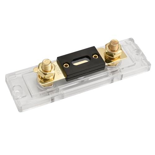 Heschen 車 ヒューズ線 ANL-200A 金色1個入りヒューズ付きヒューズホルダー，自動車 バイク オーディオサブウーファー 用品 |  | 04