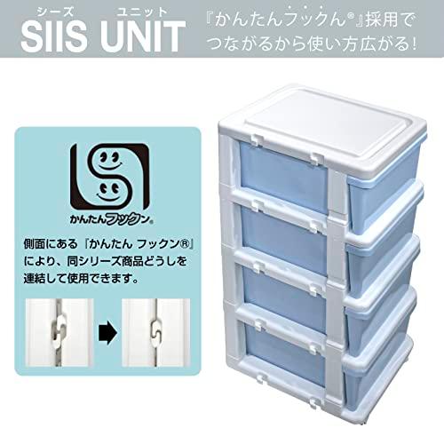 JEJ SEEDSシーズ スリムチェスト 3段 キャスター付き クリア SIU-3-CL |  | 03