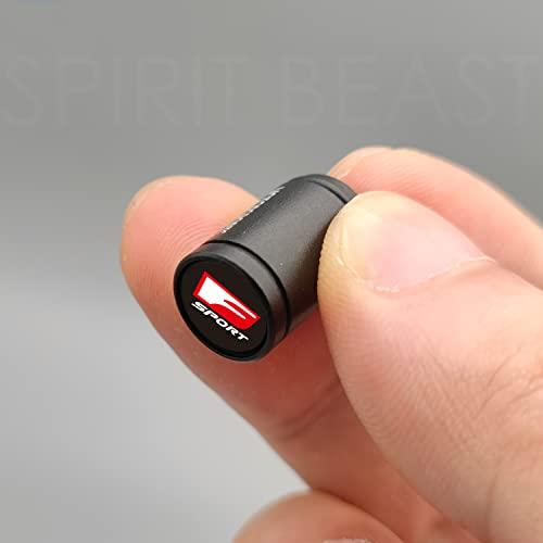 SPIRIT BEAST エアバルブキャップ レクサスに適用 黒 F |  | 01