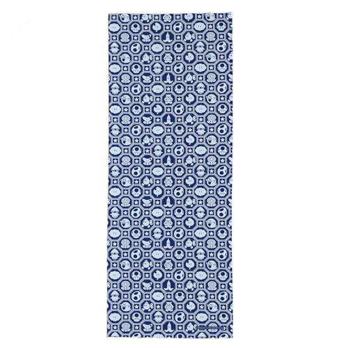 丸眞 手ぬぐい 任天堂 スーパーマリオ 藍色キャラクターズ キャラクター 綿100％ 4485016300 | 