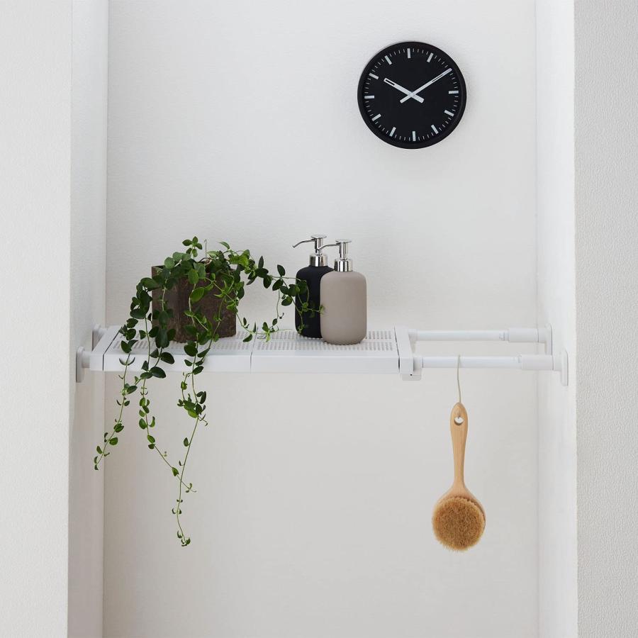 HEIAN SHINDO つっぱり棚 強力タイプ フラットメッシュ マットホワイト 取付幅65~95cm 耐荷重50~30kg TDR-M 平安 |  | 01