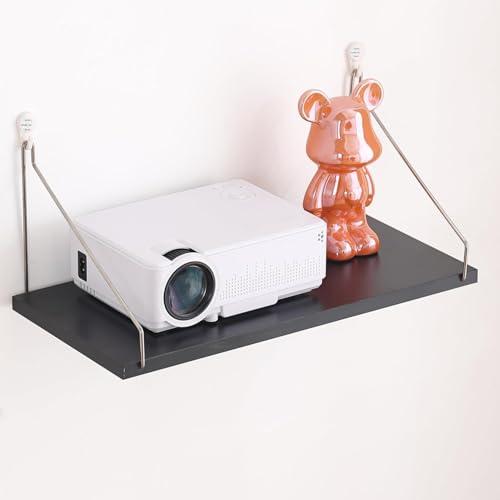 JUTOSU ウォールシェルフ オープンシェルフ 壁がけ棚 飾り棚 吊り棚 壁につける棚 壁面収納 壁を傷つけない 玄関 収納 ナチュラル ホワ | 