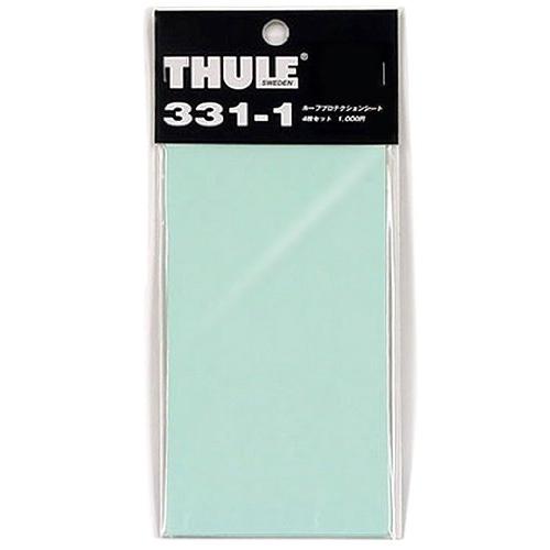THULE スーリー TH331-1 プロテクションシート4枚セット ルーフオン用 傷防止透明シール | 