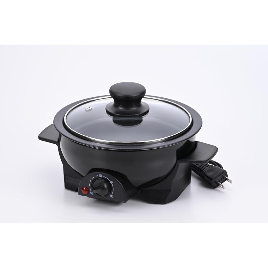 アビテラックス 電気鍋 電気グリル鍋 電気ミニプレート 1人用 1台2役