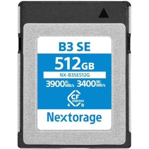 Nextorage 日本メーカー CFexpress 4.0 Type B 512GBメモリーカード 最大読み出し速度3900MB/s 最大書き | 