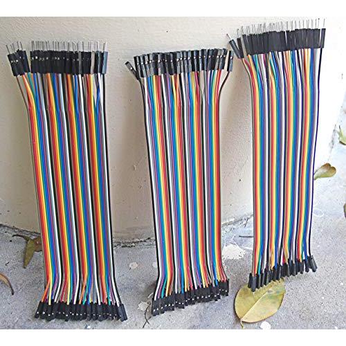 Lontenrea 9本セット ブレッドボード ジャンパーワイヤ ジャンパーケーブル ジャンパ線 接続線 1P-1P ピッチ2.54mm オス- |  | 04