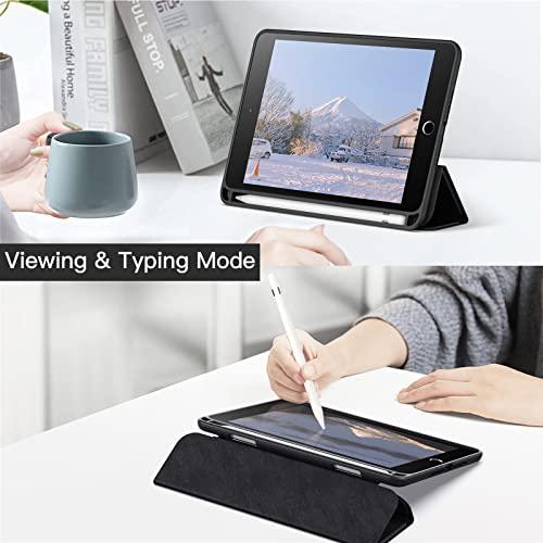 JEDirect iPad mini 5/4 ケース 7.9インチ、2019/2015モデル Pencil収納可能 透明バックカバー 薄型 スタ |  | 06