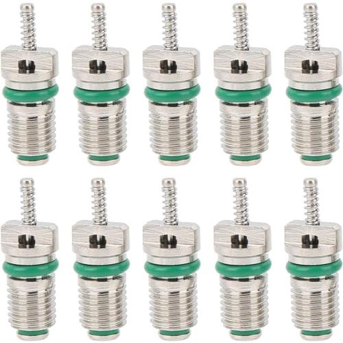 Honiwu 10pcs エアコンバルブコア R134A カーエアコン 交換用 A/C R134Aバルブコアユニバーサル 修理用 高圧耐性 冷媒 | 