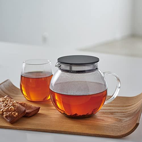 HARIOハリオ ジャンピングリーフポット ブラック 600ml 日本製 JPL-60-B |  | 03