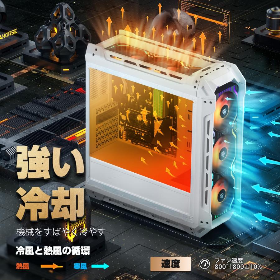 AsiaHorse白pcケース簡易水冷付き AsiaHorse白pcケース簡易水冷付き Amazon.co.jp: AsiaHorse