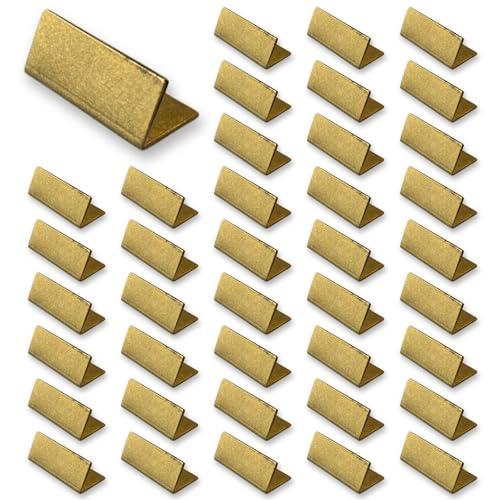 日本製 アンティーク調 真鍮カードスタンド 40個セット ブラス カードスタンド | 