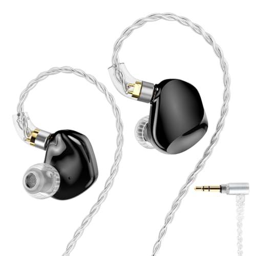 TRN VXpro+ イヤーモニター ハイレゾ イヤホン 8BA+1DD ハイブリッド型 モニターイヤホン 高遮音性 IEM イヤモニ 有線 3 | 