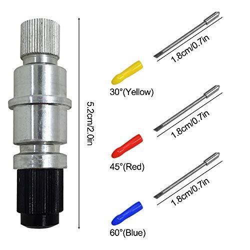 AFUNTA 30個（30/45/60度）ブレードカッタープロッターカッター