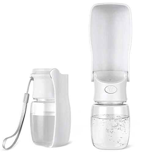 Bateruni ペットウォーターボトル 折りたたみ式 携帯用 水飲みボトル 水漏れ防止 水槽付き 手軽に水分補給が出来 犬ウォーターボトル 犬 | 