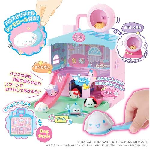 セガフェイブ SEGA FAVE スプーンペット サンリオキャラクターズ すくってまわしてスプーンペットハウス |  | 01