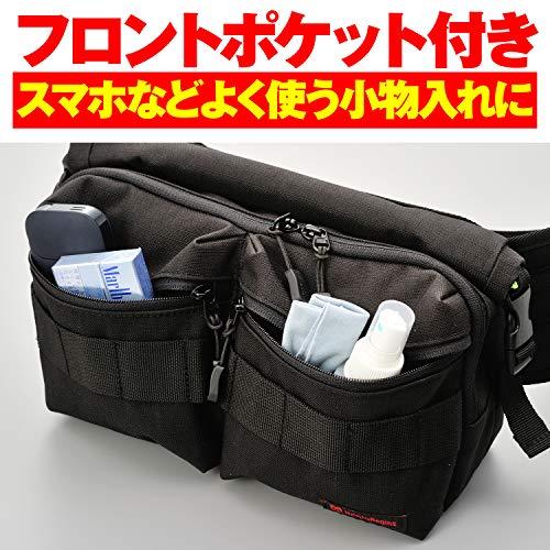 ヘンリービギンズHenly Begins デイトナ バイク用 ボディバッグ 防水 4L ロールトップ式防水気室 500mlペットボトル収納可能 |  | 06