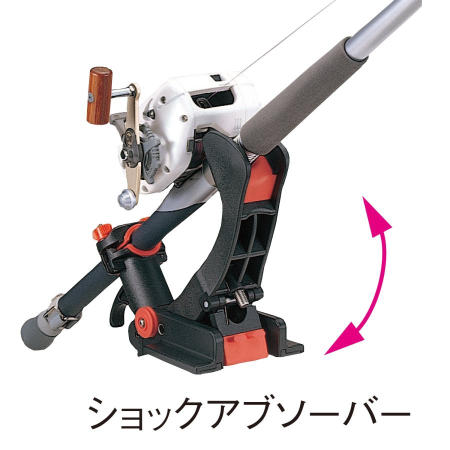 第一精工 ロッドホルダー 竿受け ハイラーク 16 01029 ブラック