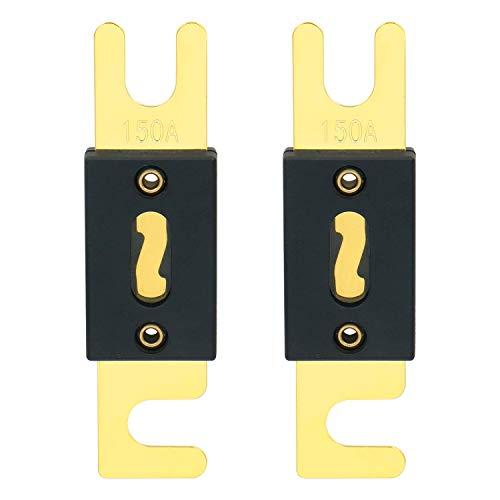 Heschen 車 ANLヒューズ 150A 自動車 バイク オーディオサブウーファー 用品 2個入り | 