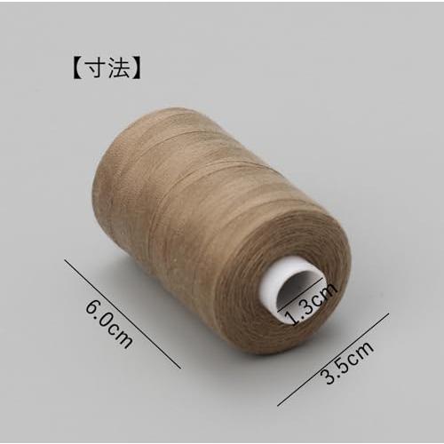 COZENTA ミシン糸 60番 ブラウン系 10個セット 普通地用 ブラウン ベージュ オレンジ 1個約900m |  | 04
