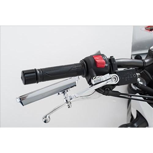 タナックスTanax バイクミラー ナポレオン オフセットホルダー45 ブラックSA-25 |  | 05