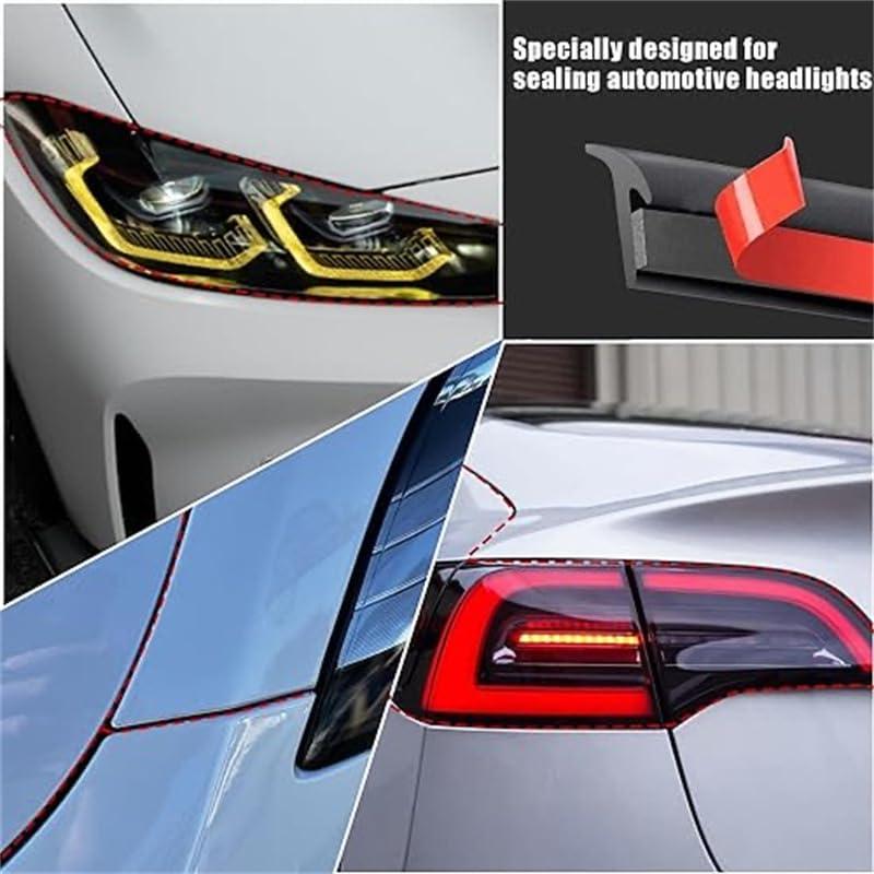 車用モール 5m 5mm*7mm T字型 汎用 隙間埋め エアロモール ヘッドライト ドア 風切り音防止 気密性アップ 防? 装飾用 ゴムシール |  | 04