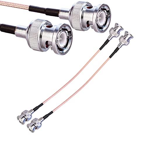 BNC 同軸ケーブル RG316 BNC オス - BNC オス同軸アンテナ延長ケーブル 6 インチ 15 cm CCTV/カメラ/DVR BN |  | 04