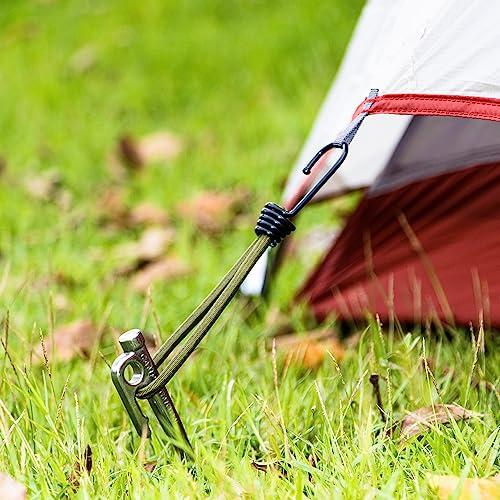 Abma Cord ストレッチコード ゴムフック 全長15/18/20/23cm 10本組 フック付きバンジーコード ショックコード テント・タ |  | 05