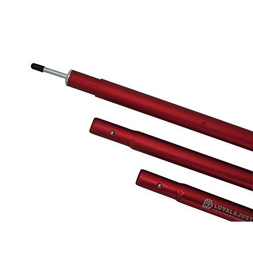 LOYAL & JUST テント タープ ウイングポール 伸縮式 アルミニウム合金 φ28mm 長1850〜2150mm | 