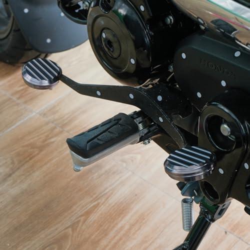 ホンダ ダックス 125 シフトペダル dax125 バイクフロントリアシフトペダル 滑り止めカバー ダックス125 クラッチペダル ダックス1 |  | 05