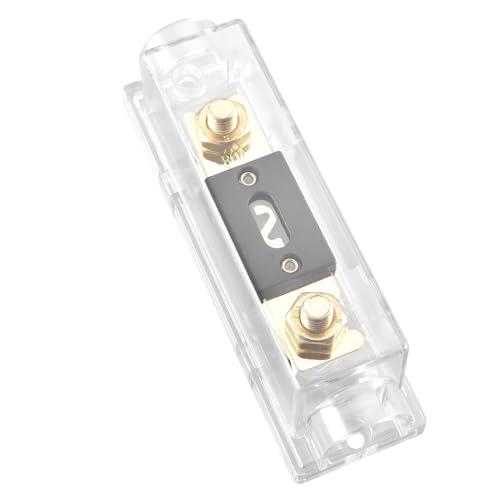 Heschen 車 ヒューズ線 80A ANL-80A 金色1個入りヒューズ付きヒューズホルダー，自動車 バイク オーディオサブウーファー 用品 |  | 02