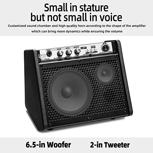 Coolmusic DM20 20W BT パーソナルモニターアンプ電気ドラムアンプ