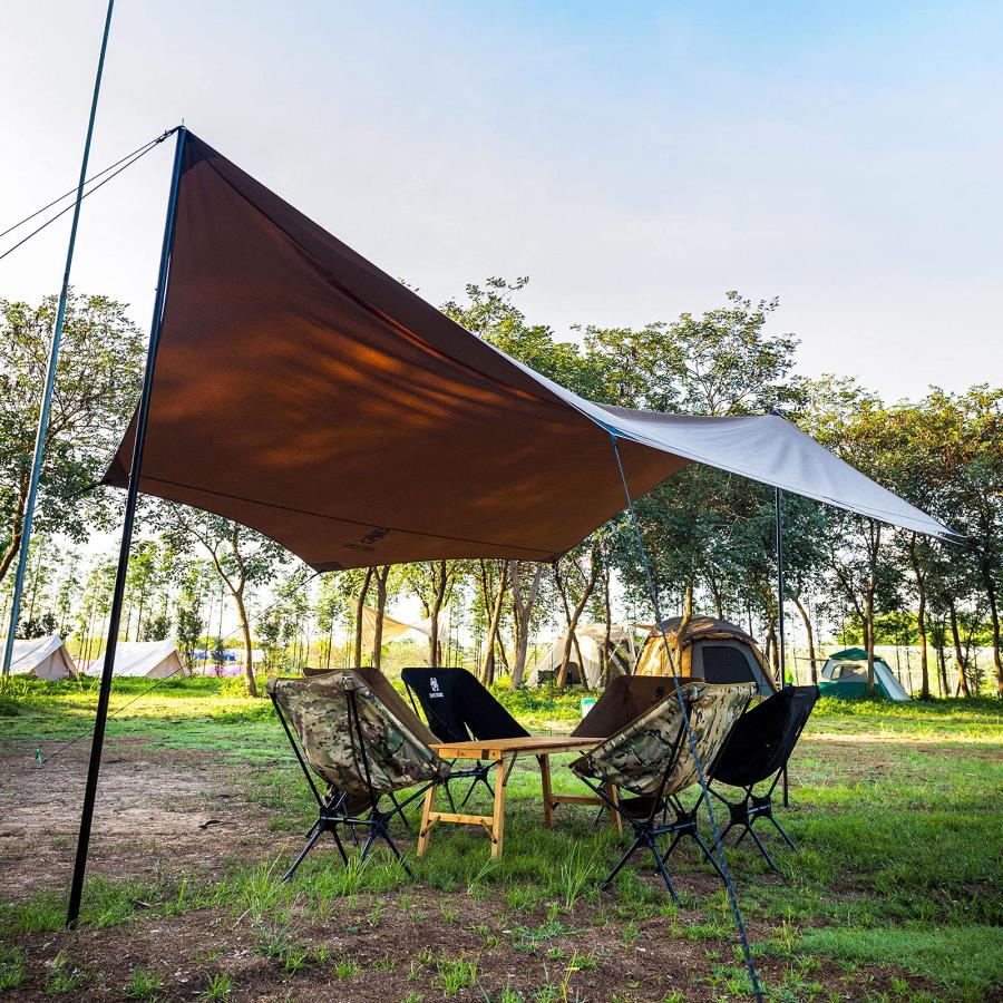 OneTigris ポリコットンTC タープ 4mx5m オクタゴン OneTigris ポリコットンTC タープ ポール付き 4m x 5m