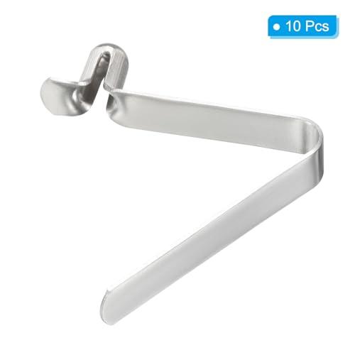 PATIKIL カヤックパドルスナップ テントポールクリップ10個セット スチールV字型シングルピンプッシュボタンスプリングクリップ キャンプオ |  | 02