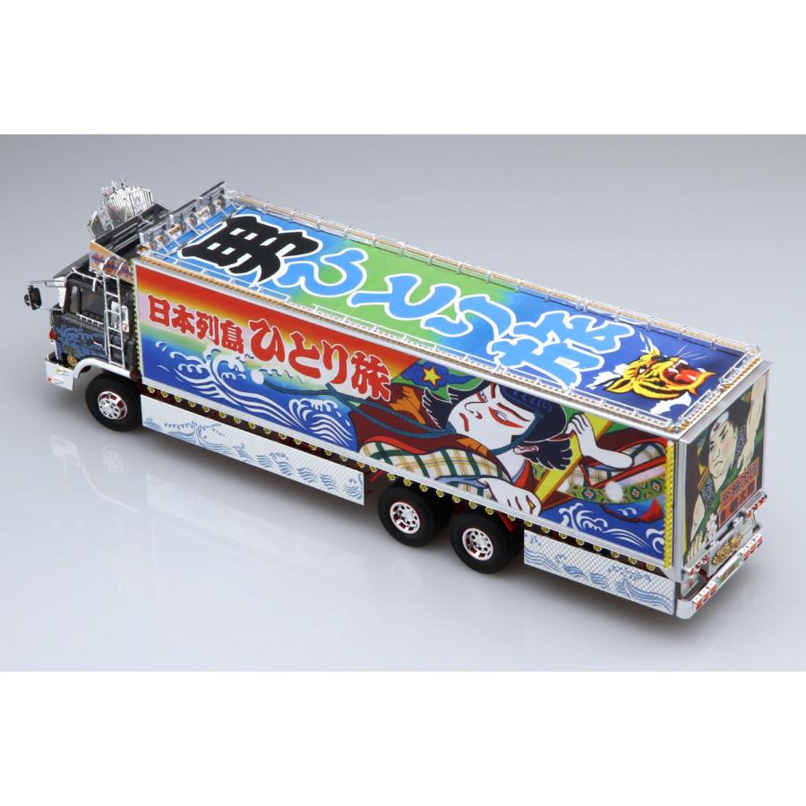青島 1/32 トラック野郎シリーズ No.6 一番星 北へ帰る プラモデル 一番星 北へ帰る｜株式会社 青島文化教材社