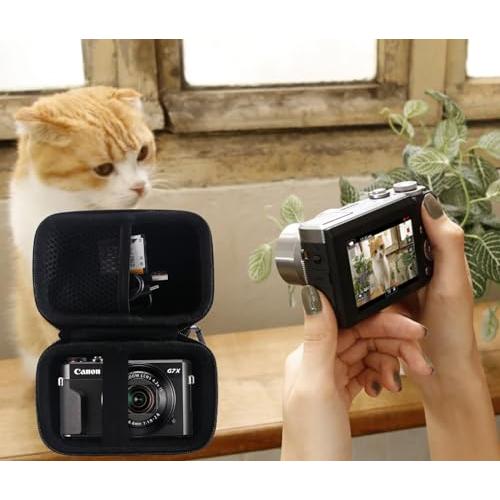 WERJIA 収納ケース用の Canon PowerShot G7X Mark III/G7X Mark II/G7 X デジタルカメラ |  | 05