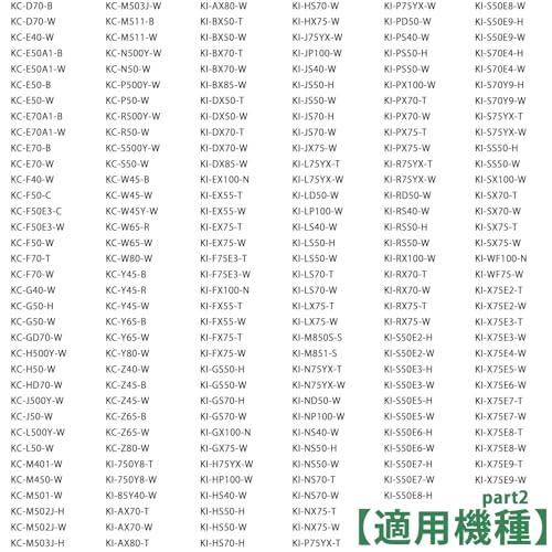 FZ-AG01K1 イオンカートリッジ 加湿空気清浄機用 fz-ag01k1 fz-ag01k2 加湿フィルター 互換品 1枚入り |  | 04