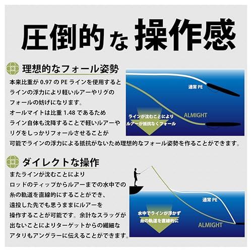 サンラインSUNLINE オールマイト 150m単品 オリーブ 0.4号 |  | 02