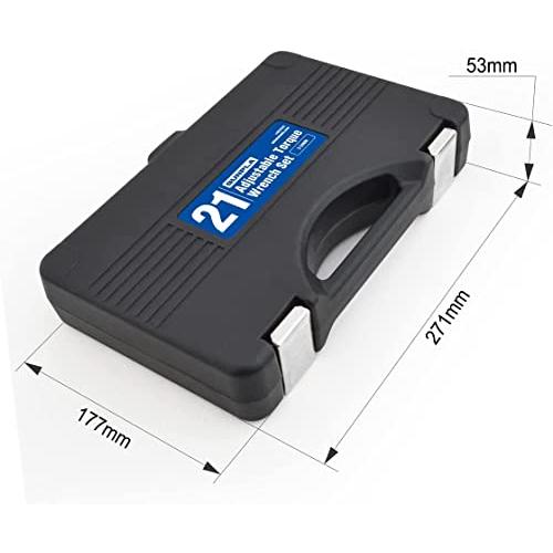 Gunpla トルクレンチセット プレセット型 差込角6.35mm1/4インチ 2〜24N・m 21点組 ソケットレンチセット 六角 トルクス |  | 06