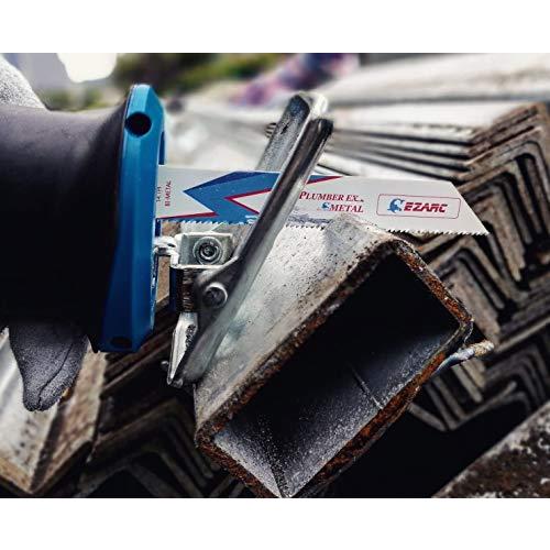 EZARCイザーク レシプロソー替刃 全長255mm 14山 バイメタル 8％コバルト 金属用 鉄・非鉄金属用 解体用 R922PM5本入 |  | 03