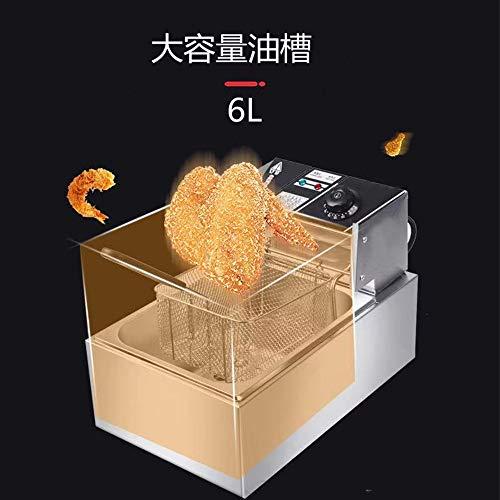 電気フライヤー 卓上フライヤー 揚げ物器 ミニフライヤー 温度調節 6L 揚げ物 家庭用フライヤー 業務用フライヤー |  | 04