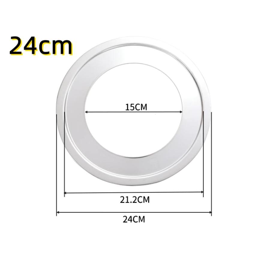 中華セイロ用 受け台 蒸し板 蒸し器 せいろ用受け台 蒸籠用受け台 ステンレス製 18.1cm-32cm 24cm |  | 03
