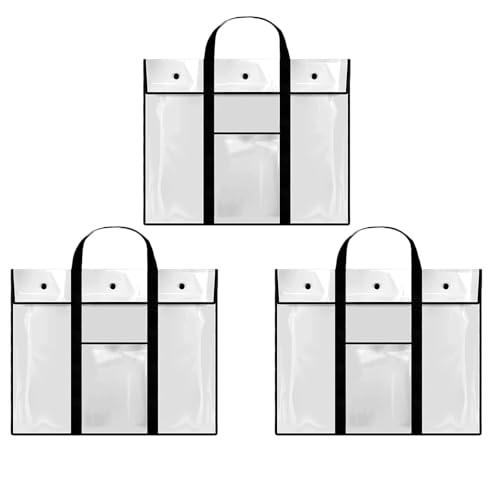 3個 図面ケース 作品収納ケース ポスターケース 絵画プレートバッグ 作品バッグ B2 ポスターファイルバッグ 携帯便利 大容量 丈夫 透明防水 |  | 07